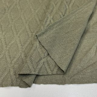 Tricot Knitted jacquard Diamond army