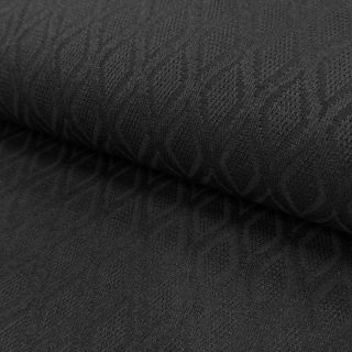 Tricot Knitted jacquard Diamond black