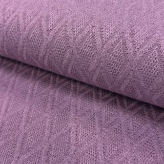 Tricot Knitted jacquard Diamond lavender
