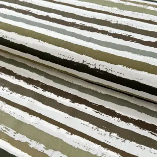 Țesătură din bumbac Big stripes Snoozy taupe