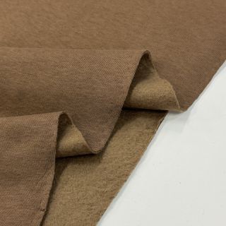 Jerse trening pieptănat dusty brown