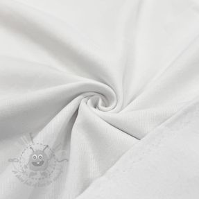 Jerse trening pieptănat optical white