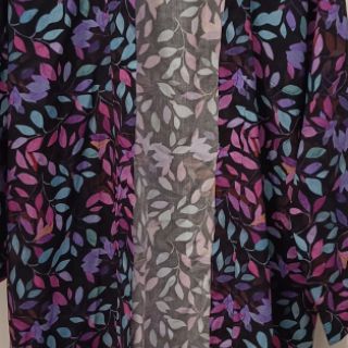 Viscoză RADIANCE Barbara black digital print