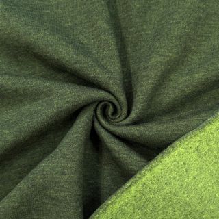 Jerse trening pieptănat MELANGE bottle green