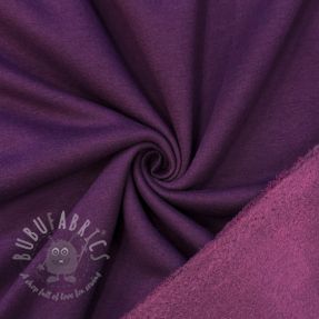 Jerse trening pieptănat MELANGE bordeaux