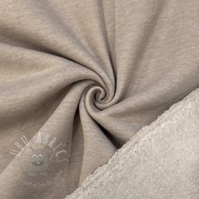 Jerse trening pieptănat MELANGE sand