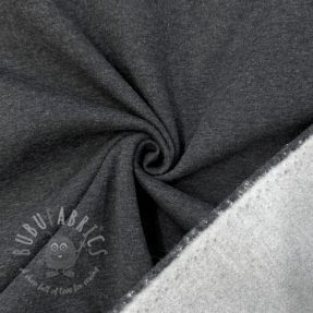 Jerse trening pieptănat MELANGE dark grey