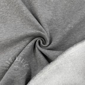 Jerse trening pieptănat MELANGE middle grey