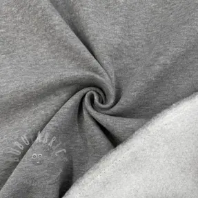 Jerse trening pieptănat MELANGE middle grey