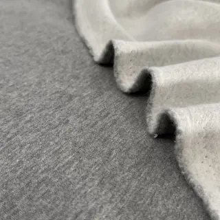 Jerse trening pieptănat MELANGE middle grey