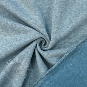 Jerse trening pieptănat MELANGE old blue