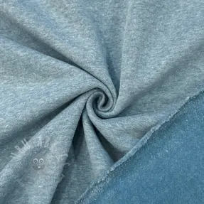 Jerse trening pieptănat MELANGE old blue