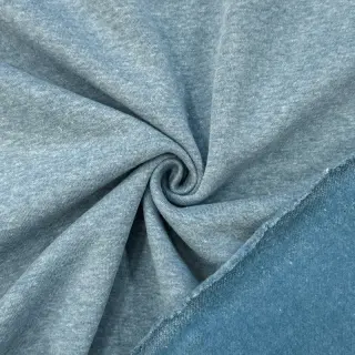 Jerse trening pieptănat MELANGE old blue