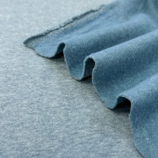 Jerse trening pieptănat MELANGE old blue