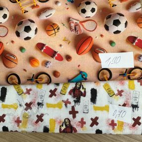 Last pieces package Țesătură din bumbac 4673