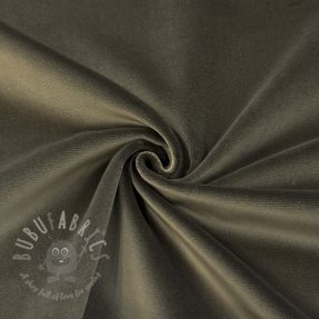 Tesătură elastică din catifea VELVET PREMIUM dark army