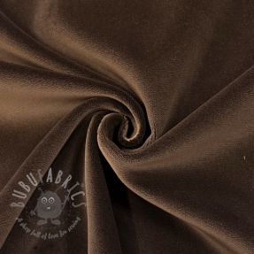Tesătură elastică din catifea VELVET PREMIUM chocolate