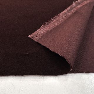 Tesătură din catifea VELVET LIGHT reddish brown