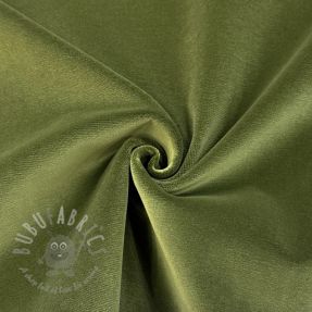 Tesătură elastică din catifea VELVET PREMIUM khaki