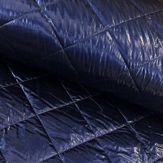 Material textil matlasat Shine dark navy