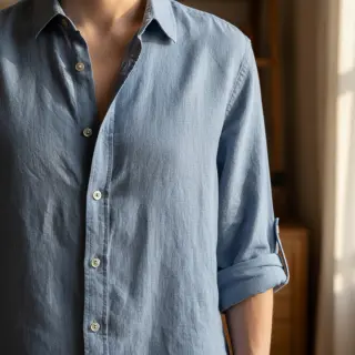 In prespălat STONEWASHED PREMIUM cloud blue