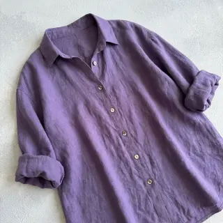 In prespălat STONEWASHED PREMIUM lavender