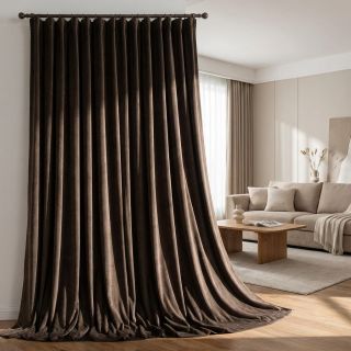 Tesătură din catifea VELVET PREMIUM dark chocolate