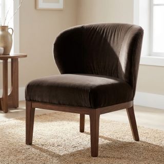 Tesătură din catifea VELVET LIGHT wood brown