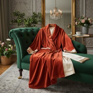 Tesătură din catifea VELVET LIGHT brick