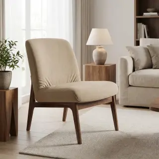 Tesătură din catifea VELVET LIGHT dark beige