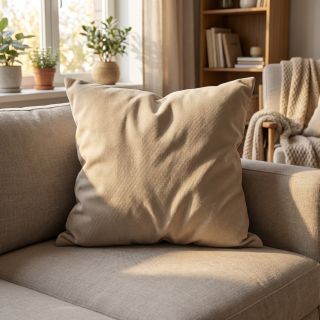 Tesătură din catifea VELVET LIGHT dark beige