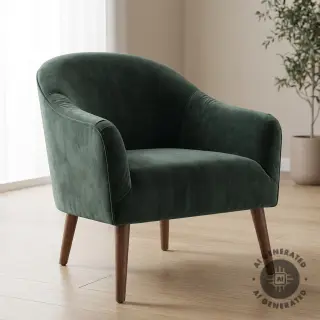 Tesătură din catifea VELVET LIGHT pine