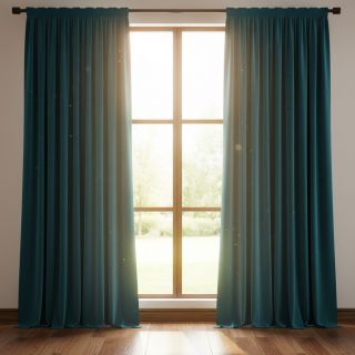 Tesătură  din catifea VELVET LIGHT dark petrol