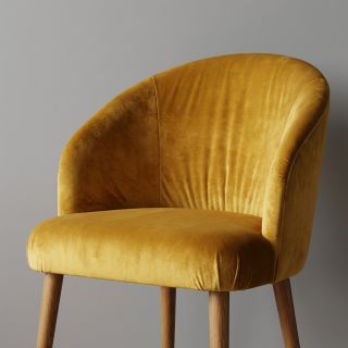 Tesătură din catifea VELVET PREMIUM mustard