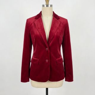 Tesătură elastică din catifea VELVET STRETCH red