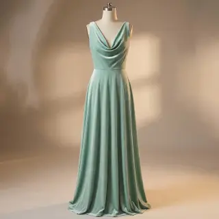 Tesătură elastică din catifea VELVET STRETCH mint
