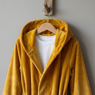 Tesătură elastică din catifea VELVET STRETCH ochre