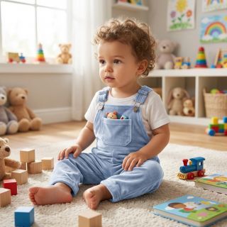 Tesătură elastică din catifea VELVET STRETCH light blue