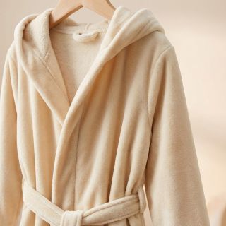 Tesătură elastică din catifea VELVET STRETCH ecru