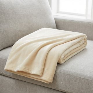 Tesătură elastică din catifea VELVET STRETCH ecru