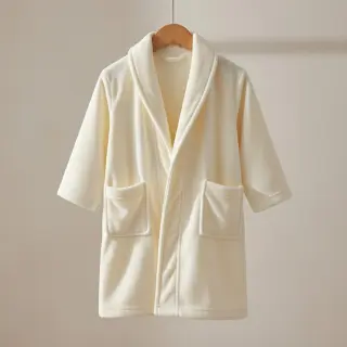 Tesătură elastică din catifea VELVET STRETCH white