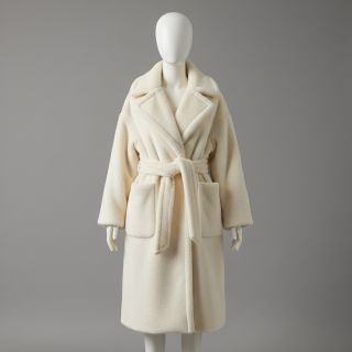 Tesătură elastică din catifea VELVET STRETCH white