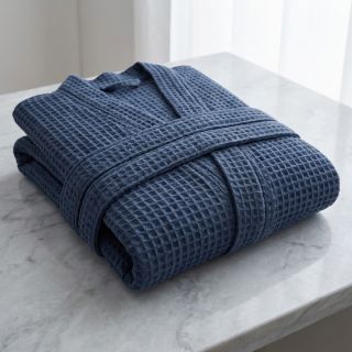 Țesătură din bumbac waffle dark jeans