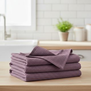 Țesătură din bumbac waffle mulberry