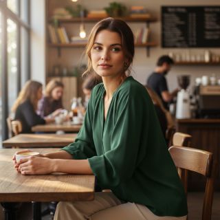 Viscoză RADIANCE dark green