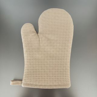 Țesătură din bumbac waffle light sand