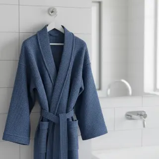 Țesătură din bumbac waffle jeans
