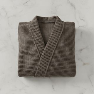 Țesătură din bumbac waffle anthracite