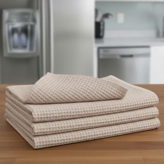 Țesătură din bumbac waffle light beige