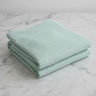 Țesătură din bumbac waffle mint